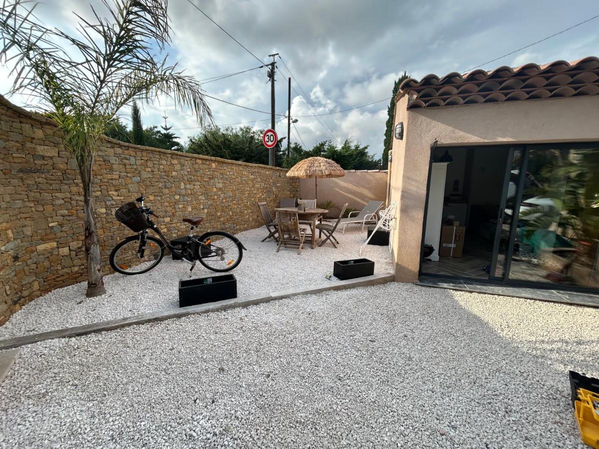 Charmant Studio Dans Villa - Jardin Privatif . La Seyne-sur-Mer Zewnętrze zdjęcie